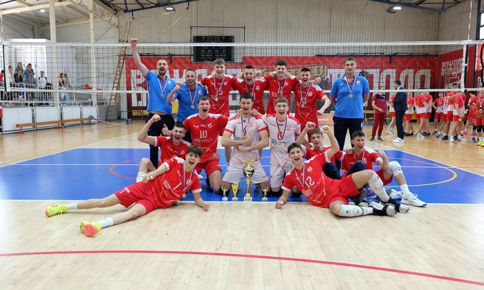 Vojvodina Mozzart prvak Srbije u konkurenciji kadeta, Proleter bronzani