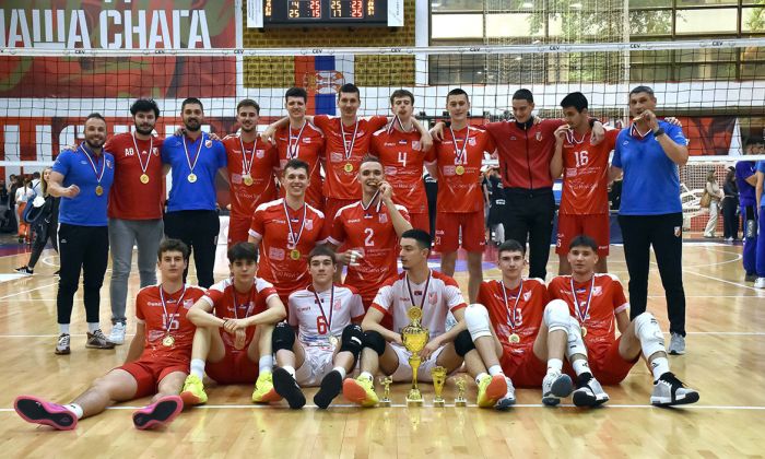 Vojvodina Mozzart juniorski prvak Srbije, bronza za Laki Star