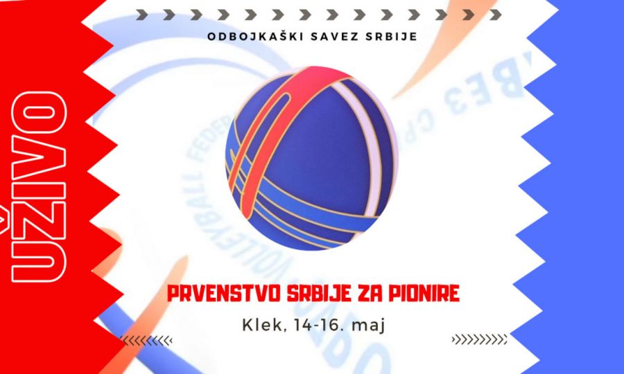 Video: Prvenstvo Srbije za pionire u Kleku, finale As - Vojvodina NS seme 1:3, meč za bronzu Mladi radnik - Crnjanski 3:1 i za 5. mesto Proleter - Bavanište 3:0