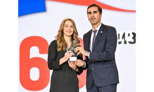 Đula Mešter predao nagradu Jovani Biberdžić – Tijana Bošković najbolji sportista iz Republike Srpske