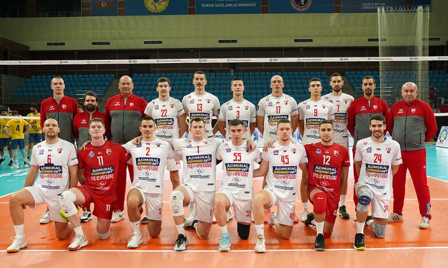 Radnički doo protiv Azeraila u sredu (18.00 – TV Arena Sport 6)