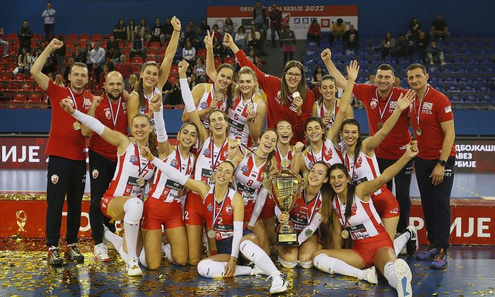 Prvi trofej za Crvenu zvezdu u Super kupu Srbije