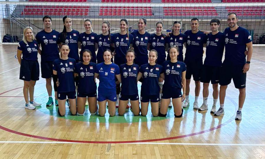 Juniorke Srbije iz Divčibara u Vrnjačku Banju