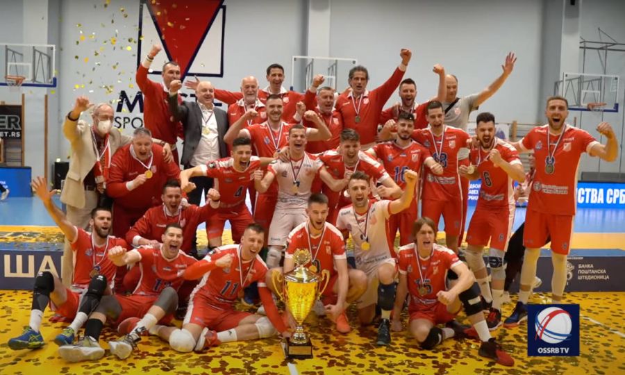 Video: Vojvodini NS seme 18. titula prvaka, peta uzastopna - Partizan Soccer vicešampion