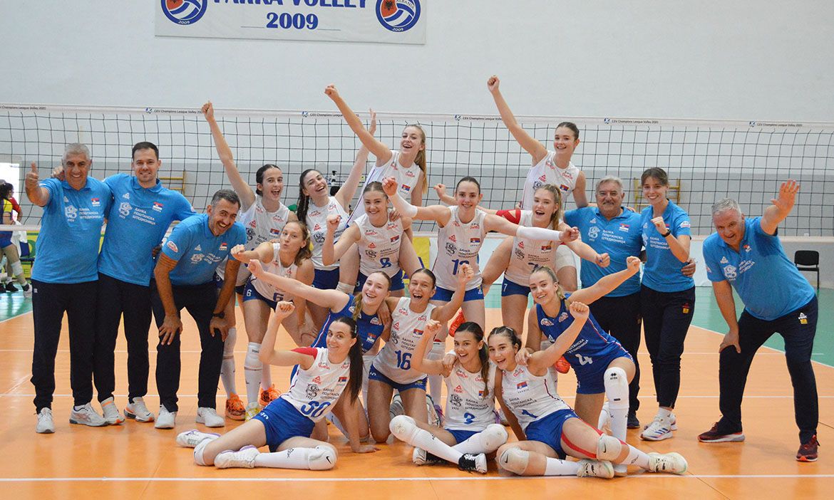 Jubilarna, 20. medalja kadetkinja Srbije