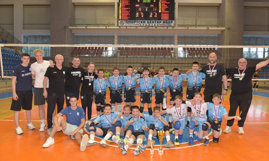 Ribnica iz Kraljeva prvak Srbije u konkurenciji pretpionira, Bogdan Kočović MVP