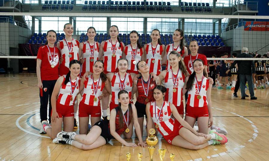 Pionirke Crvene zvezde prvakinje Srbije &ndash; Una Dobričanin MVP