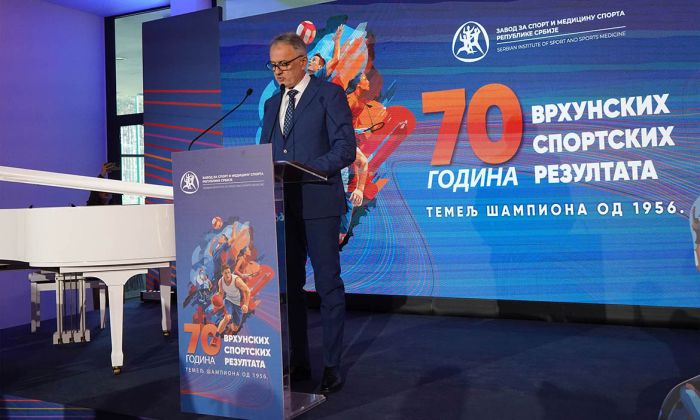 Obeleženo 70 godina postojanja Zavoda za sport