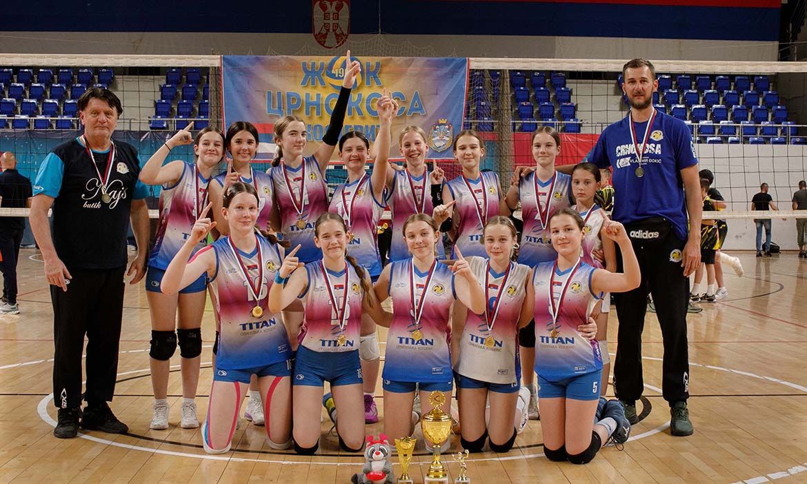 Crnokosa prvak Srbije, bronza za Ub