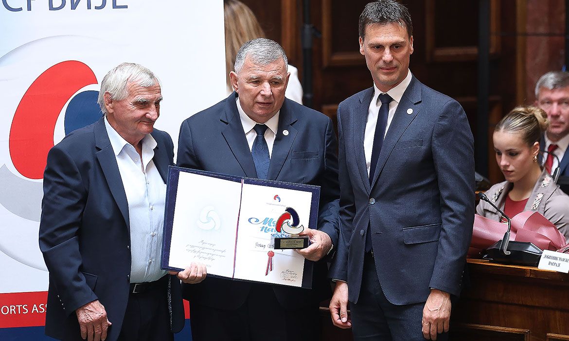 Petar Bogunović dobitnik &bdquo;Majske nagrade&ldquo; za najboljeg sportskog funkcionera u Srbiji u 2026.
