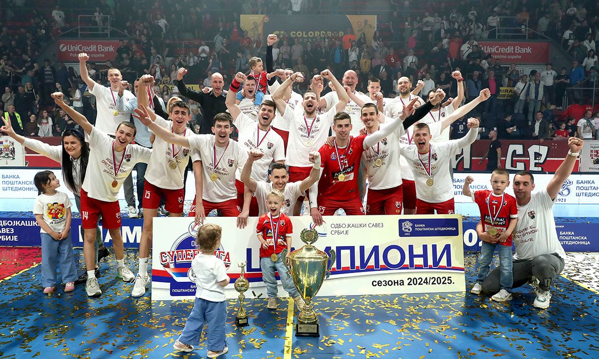 Treća titula prvaka Srbije za Radnički doo iz Kragujevca, Milutin Nejić MVP