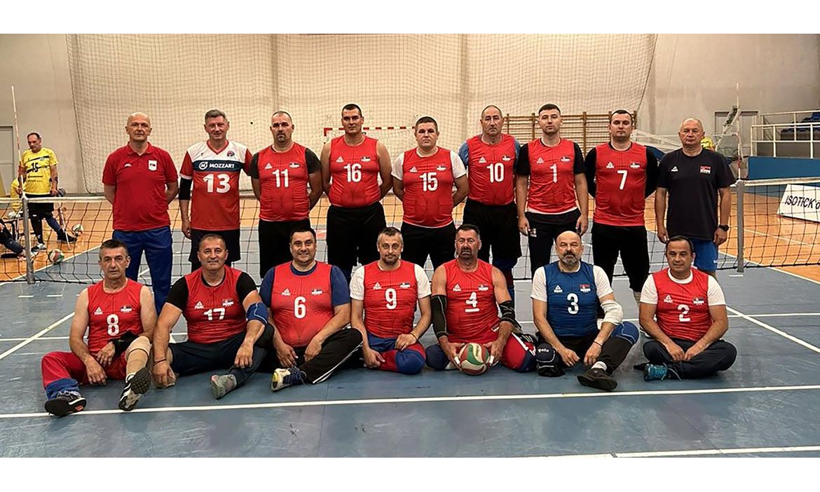 Reprezentacija Srbije u sedećoj odbojci na EP 2025. u Đeru