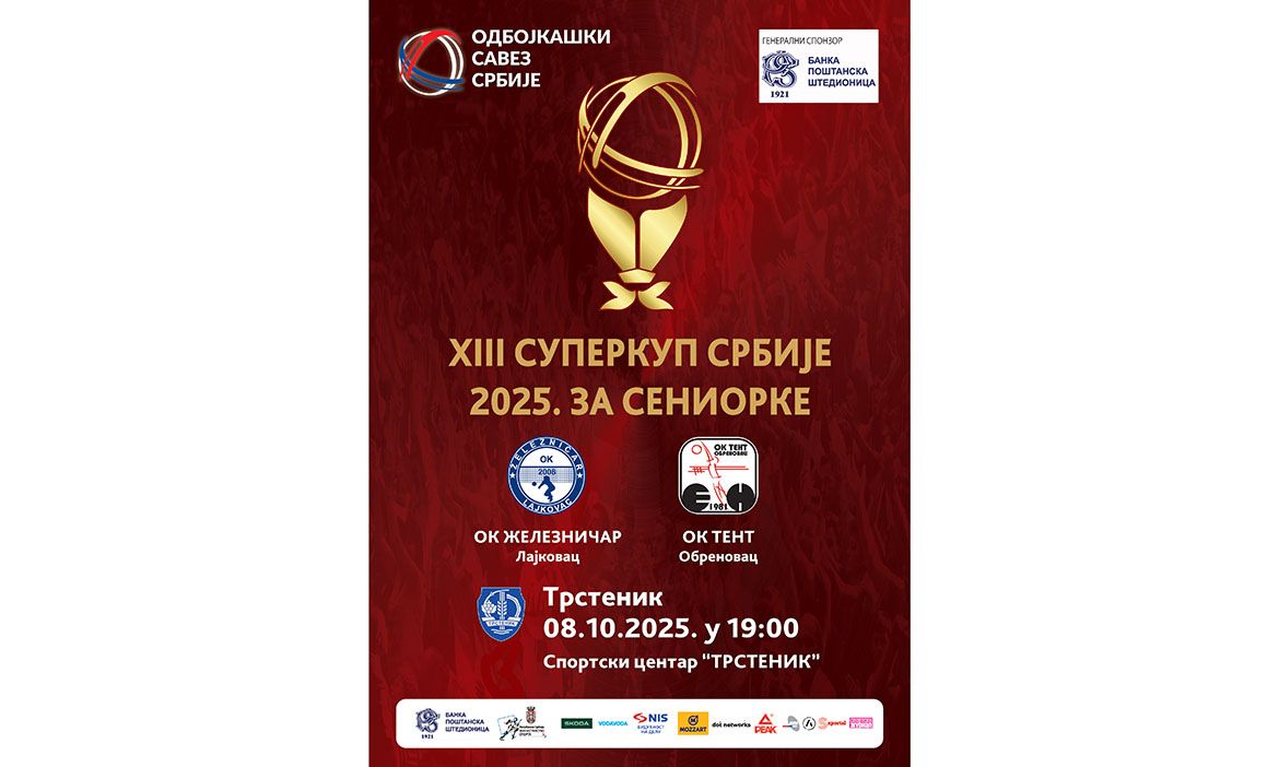 Železničar i TENT za prvi trofej u sezoni